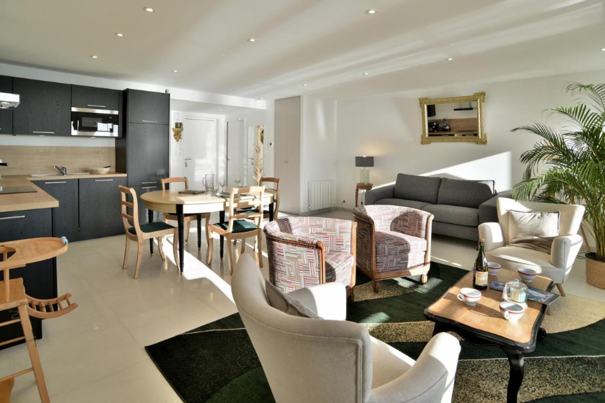 L Ostra 1, Appartement Haut Standing Front De Mer A Cancale Sur Le Port De La Houle Экстерьер фото